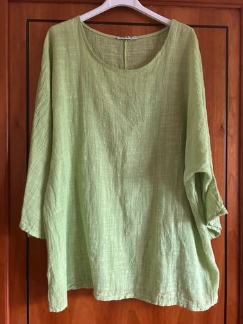 Blouse manches courtes 3/4 Made in Italy