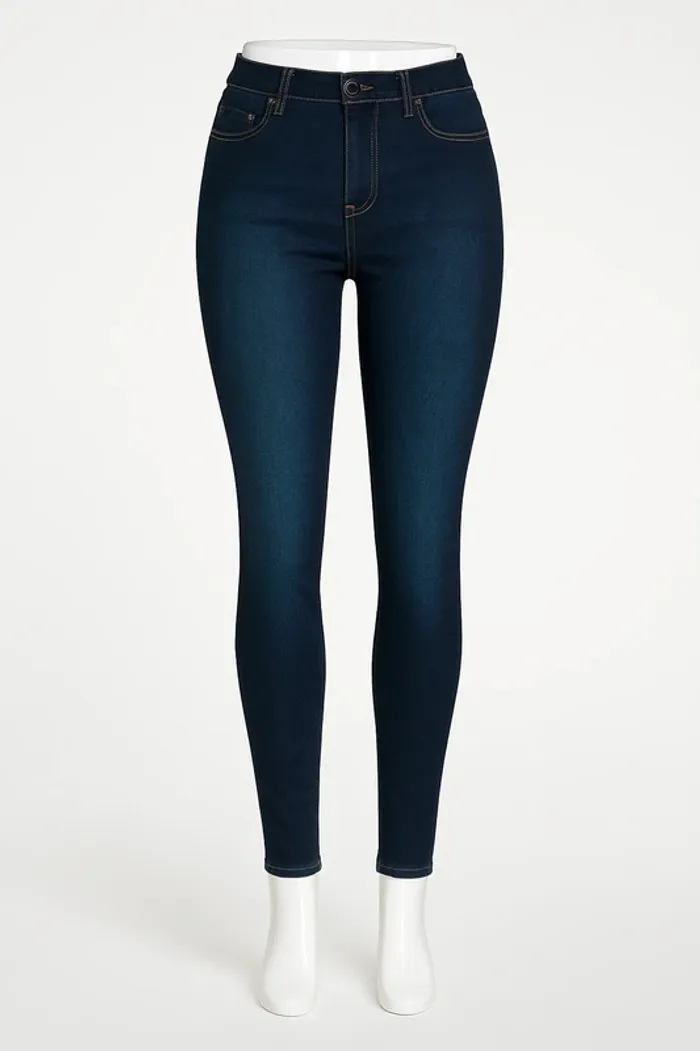 Jean skinny bleu foncé  Fashion Private Company Taille 44