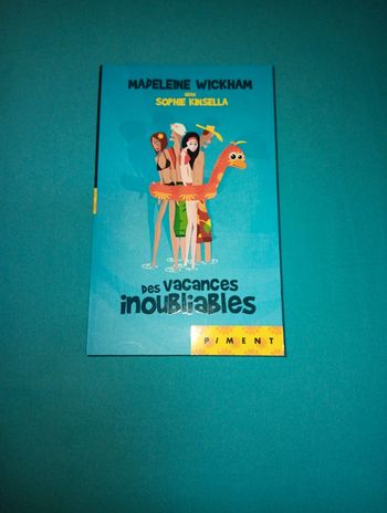 Livre Des vacances inoubliables