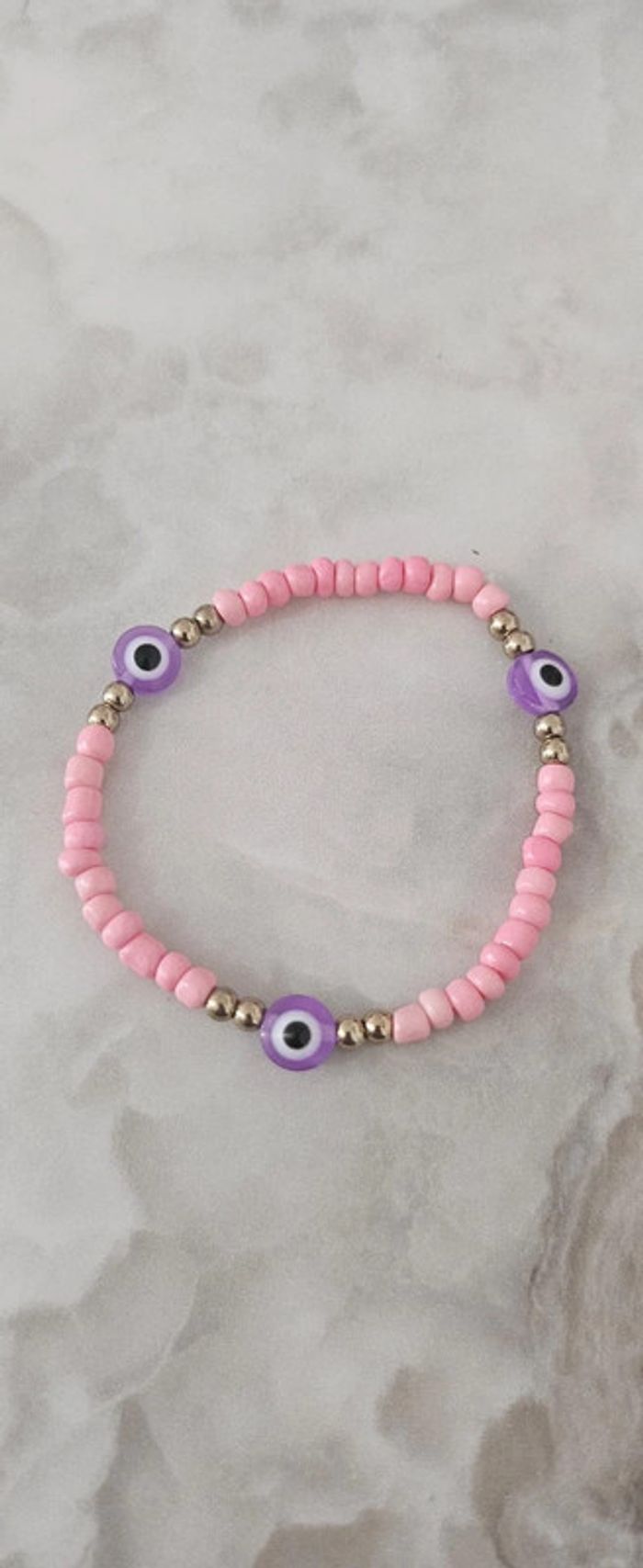 Bracelet à perles réglable
