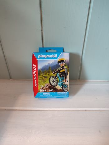 Playmobil 71756 Cycliste avec vélo tout terrain
