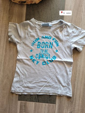 Tee-shirt 6 ans