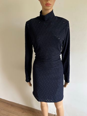 Robe bleue marine neuve à manches longues Morgan taille 40 (valeur 55€)