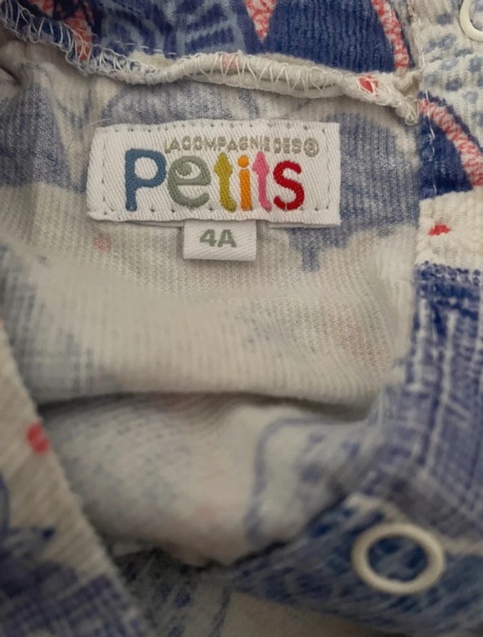 Blouse ML velours - La Cie des petits - 4ans - photo numéro 5