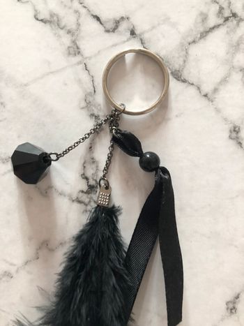 Porte clés noir Neuf