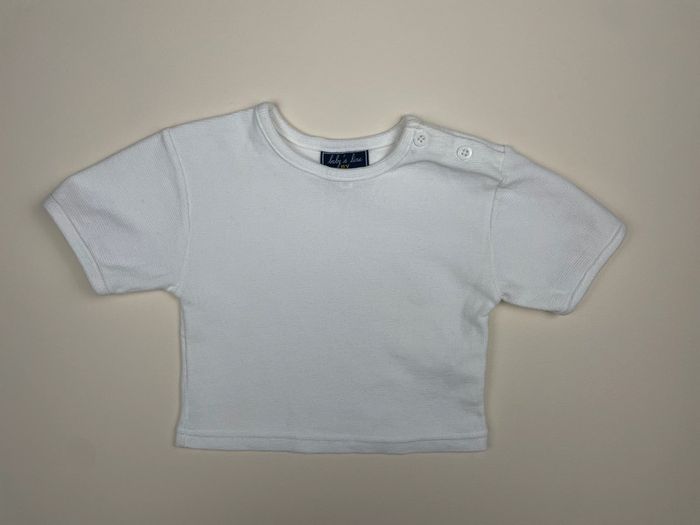 tee shirt blanc 6 mois