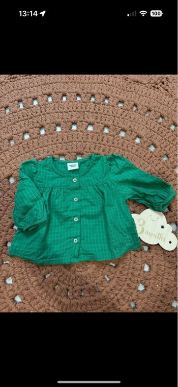 Blouse verte ☘️