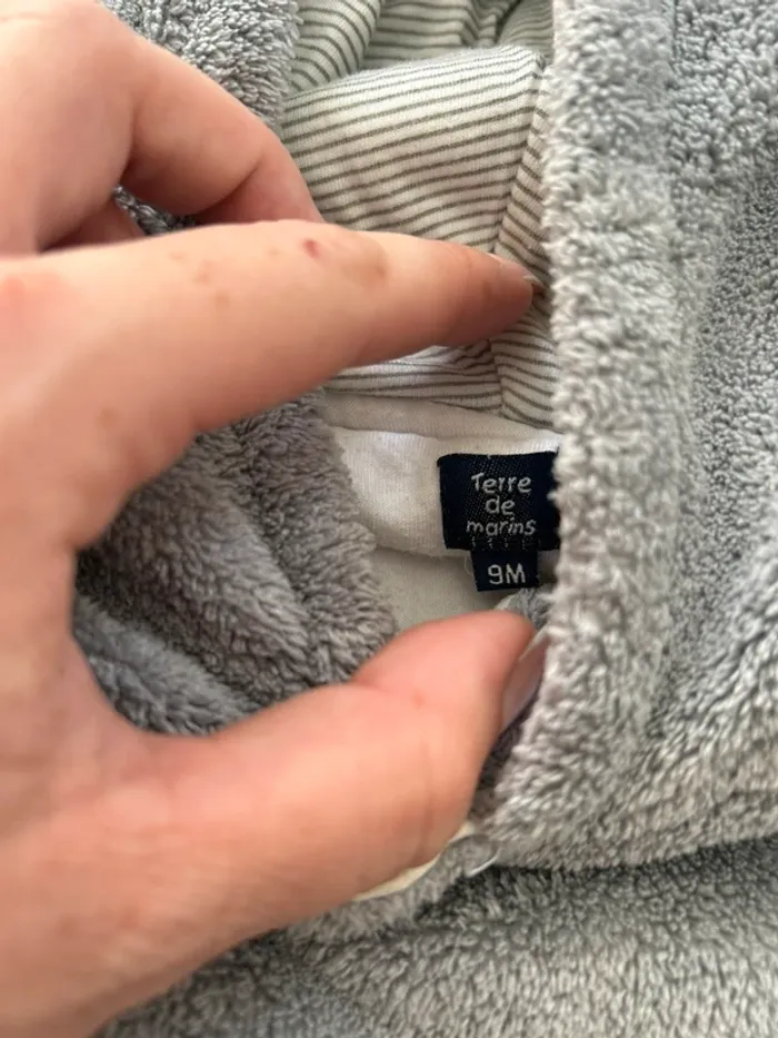 Gilet ~ terre de marin ~ 9 mois - photo numéro 2