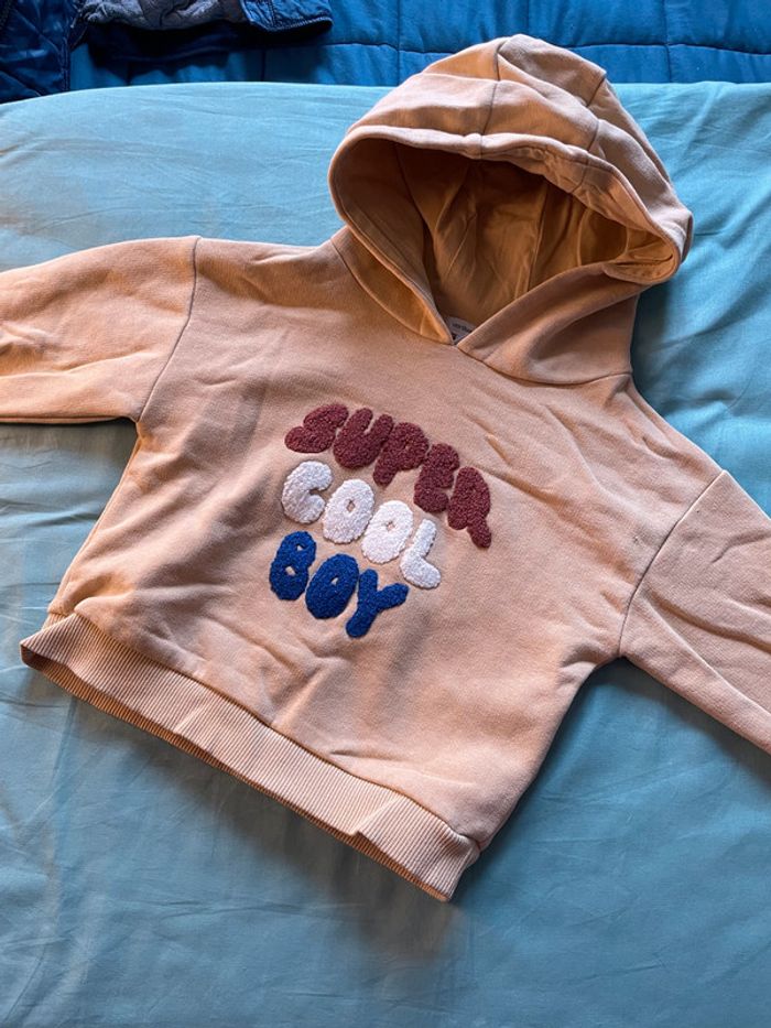 Pull vertbaudet 18 mois (très peu porté - acheté avec un tout petit accro à la manche)