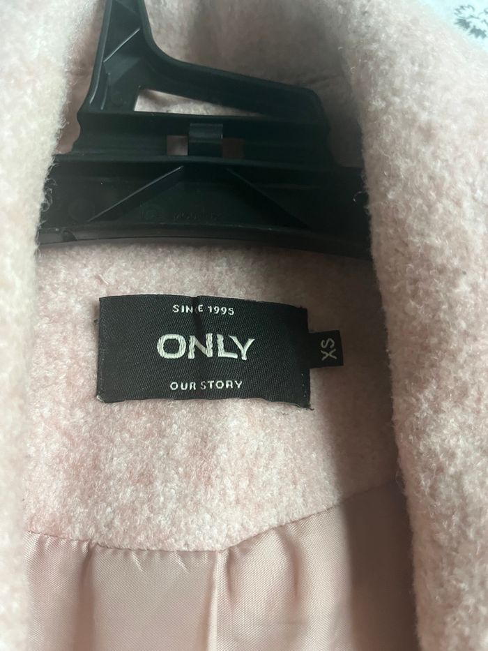 Manteau rose  only taille xs - photo numéro 5