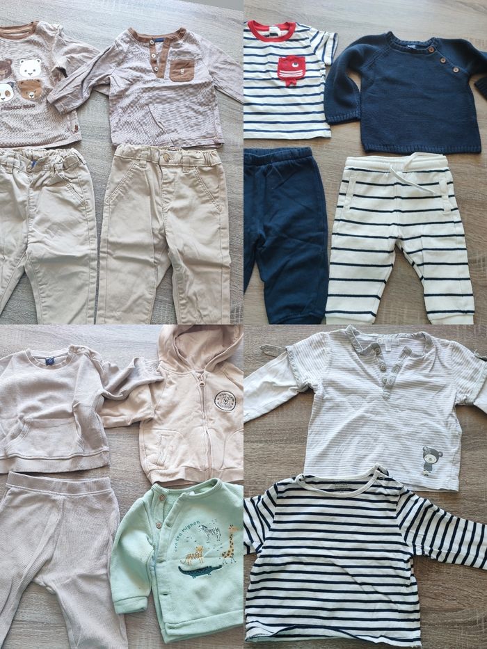 Lot vêtements 12 mois garçon - photo numéro 2