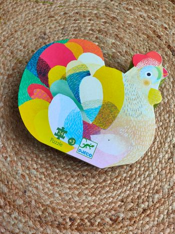 Puzzle Raoul ma poule Djeco