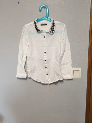 Chemise col bijoux 8 ans