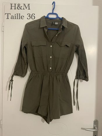 Combishort kaki H&M Taille 36