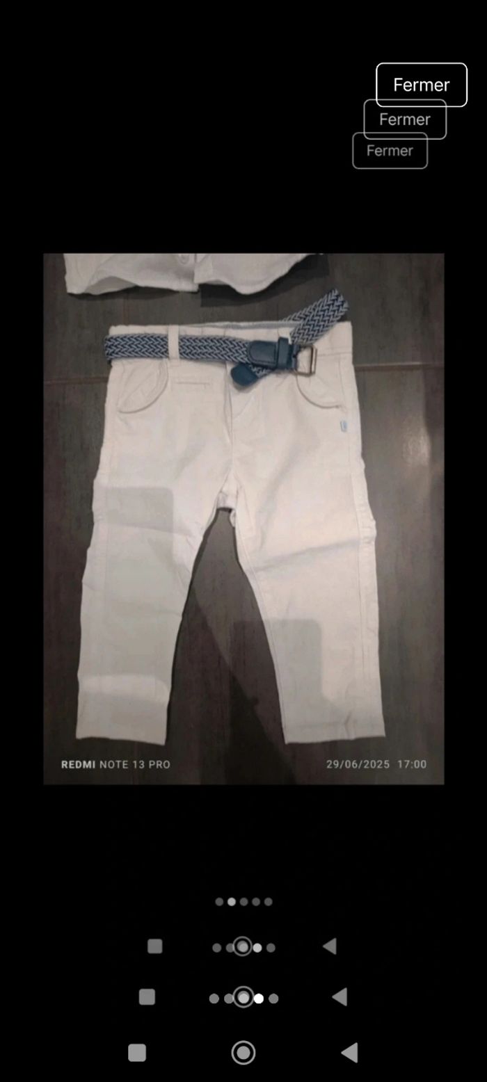 Ensemble cérémonie enfant en 12 mois - photo numéro 4