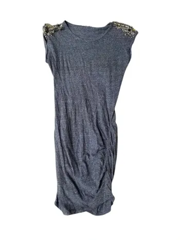 Robe grise avec pierres Maje taille 1