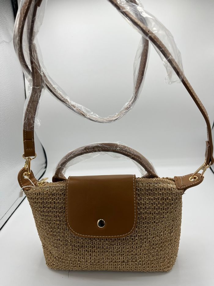 Sac à main bandoulière paille - photo numéro 3