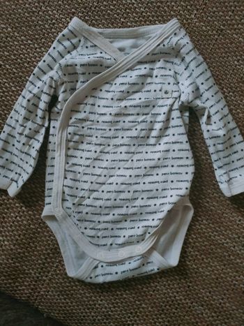 Bodies petit bateau 3 mois