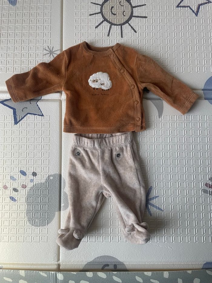 Ensemble de pyjama bébé en taille naissance - photo numéro 3