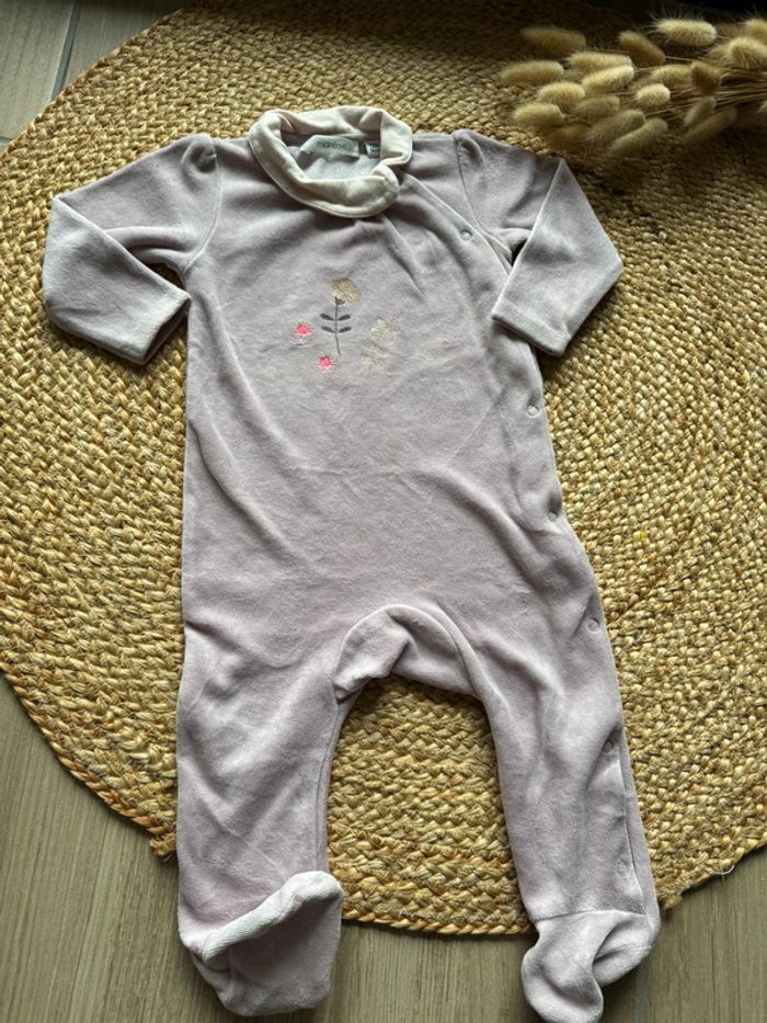 Pyjama velours marèse 12m