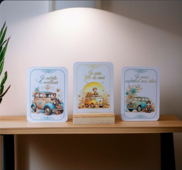 Cartes d'affirmations positives, Jeu éducatif bienveillant - photo numéro 2