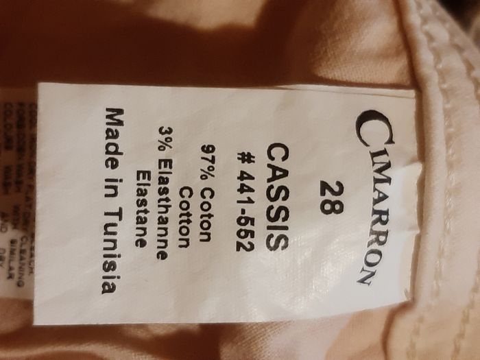 Jeans écru Cimarron taille 38 - photo numéro 5