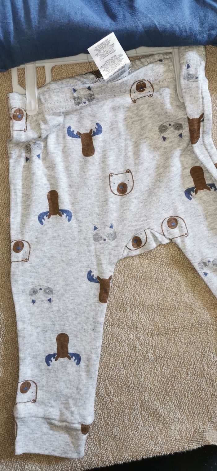 Set 3 Pièces Neuf Bébé Garçon Taille 6 à 9 Mois - photo numéro 5