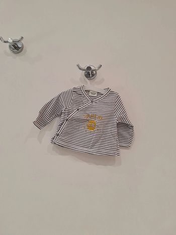 Maillot cache cœur bébé garçon 1 mois tape à l'œil