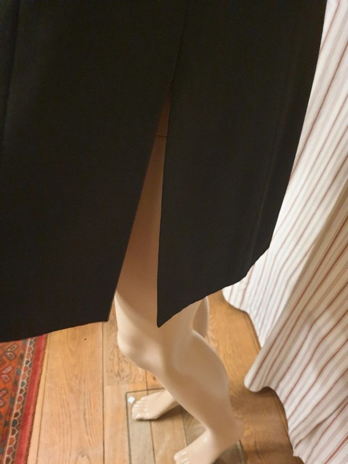 Jolie Pardessus noir Miēl taille 42 made Canada - photo numéro 7