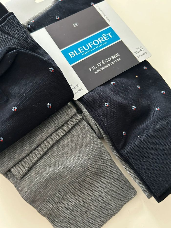 2 Lots de 2 chaussettes Bleuforet NEUF 39-42 - photo numéro 2
