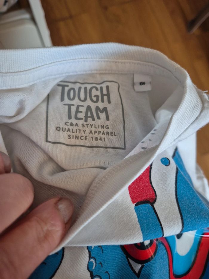 Tee-shirt blanc pieuvre taille 4 ans neuf - photo numéro 3