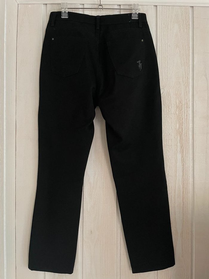 Pantalon noir - Trussardi Jeans - 29 - photo numéro 2