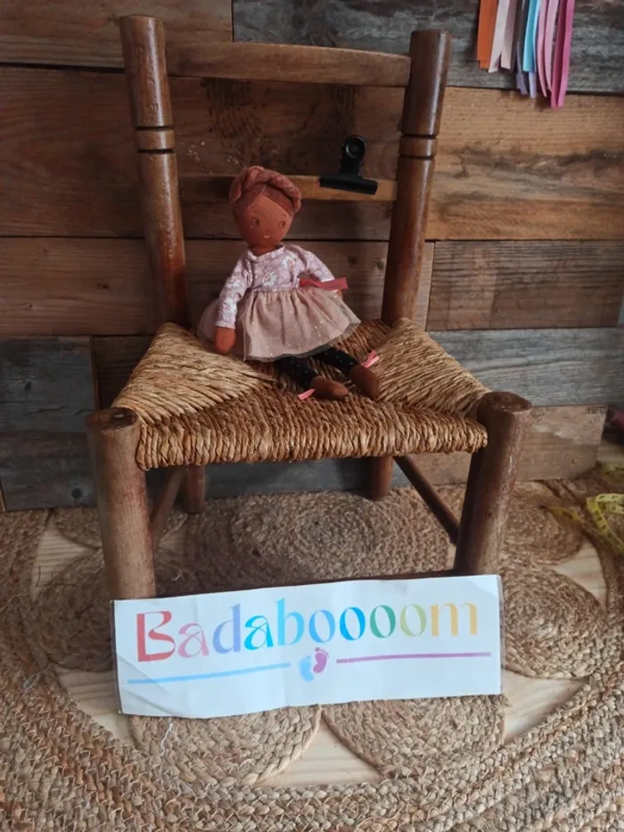 Peluche poupée les Parisiennes moulin roty tbe