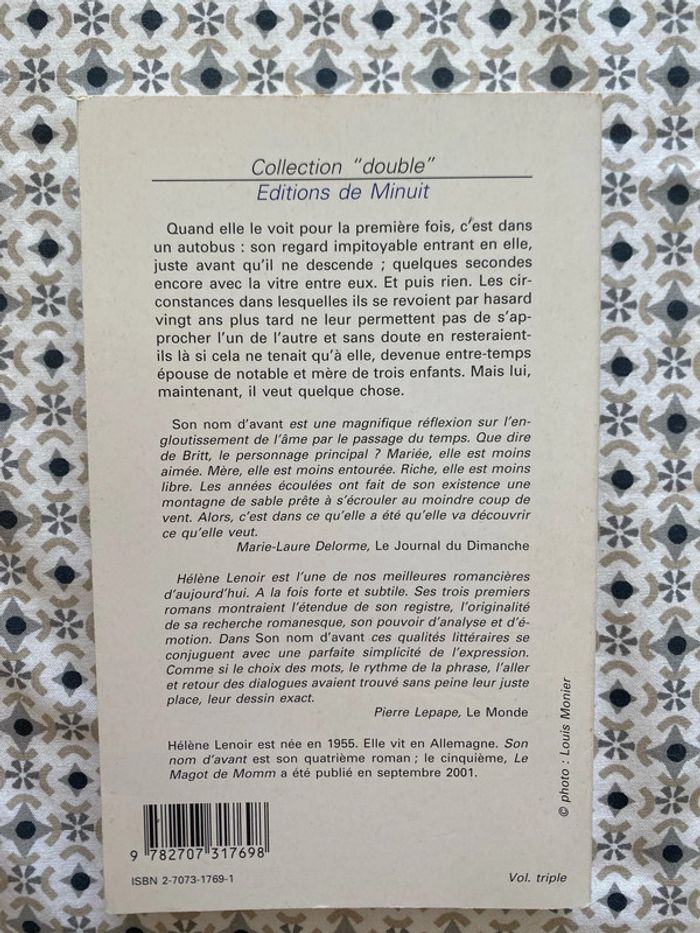 Son nom d’avant de Hélène Lenoir - photo numéro 2
