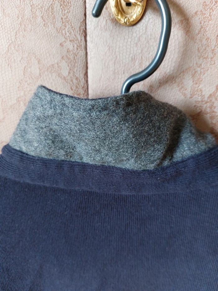 Pull bleu gant M - photo numéro 6