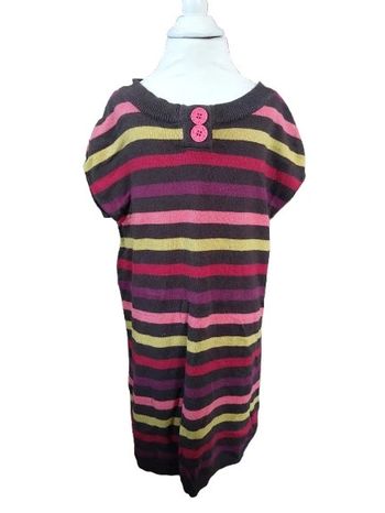 Jolie robe à rayures Taille 8 ans