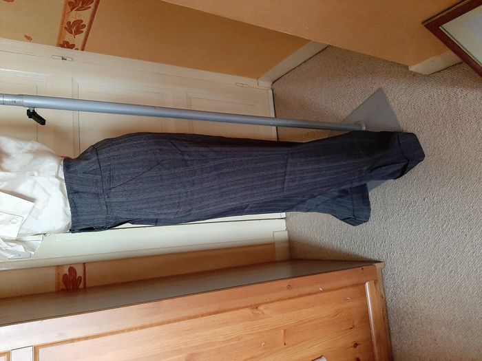 Morgan - Pantalon large gris foncé T38 - photo numéro 4