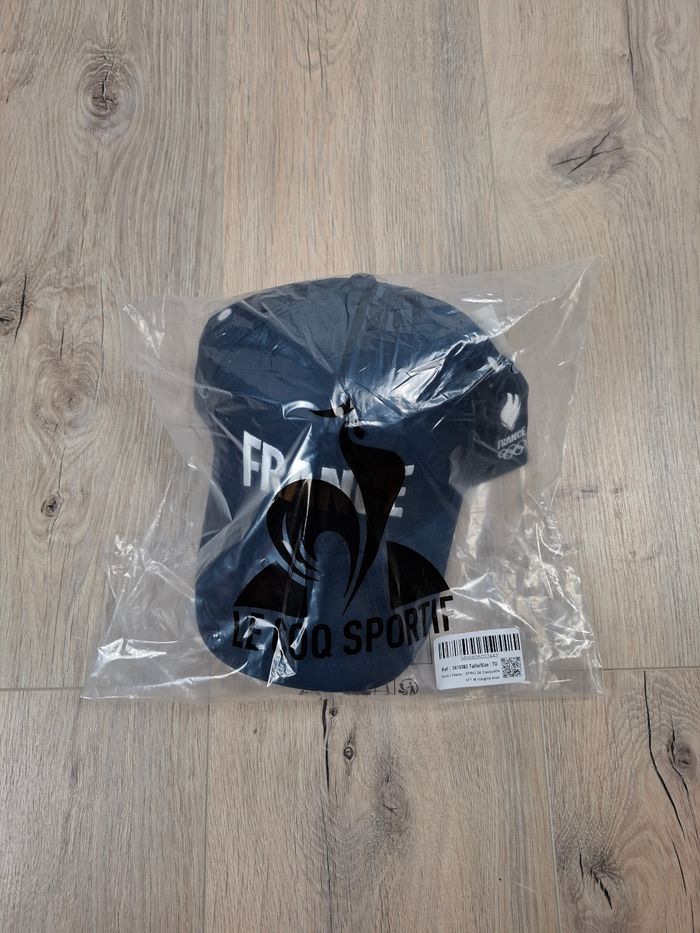 Casquette Le Coq Sportif Bleu Taille Unique Réglable - photo numéro 10