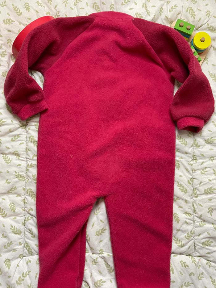 pyjama grenouillère en polaire rose 3 ans plumting - photo numéro 6
