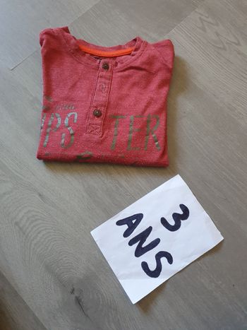 Maillot t-shirt 3ans garçon
