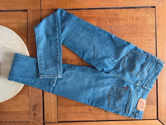 Jean fille Levi’s 720 super skinny taille haute - 12 ans - photo numéro 2