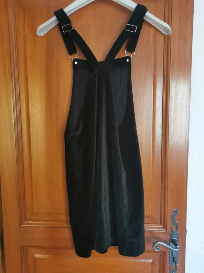 Robe velour noire taille M - photo numéro 3
