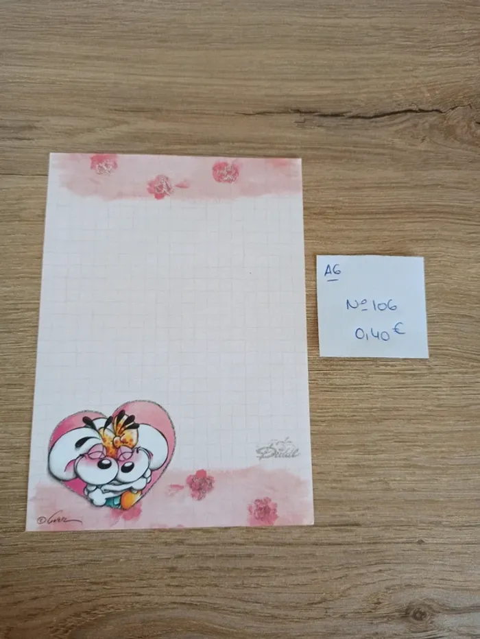 Feuille Diddl A6 106 0,40€