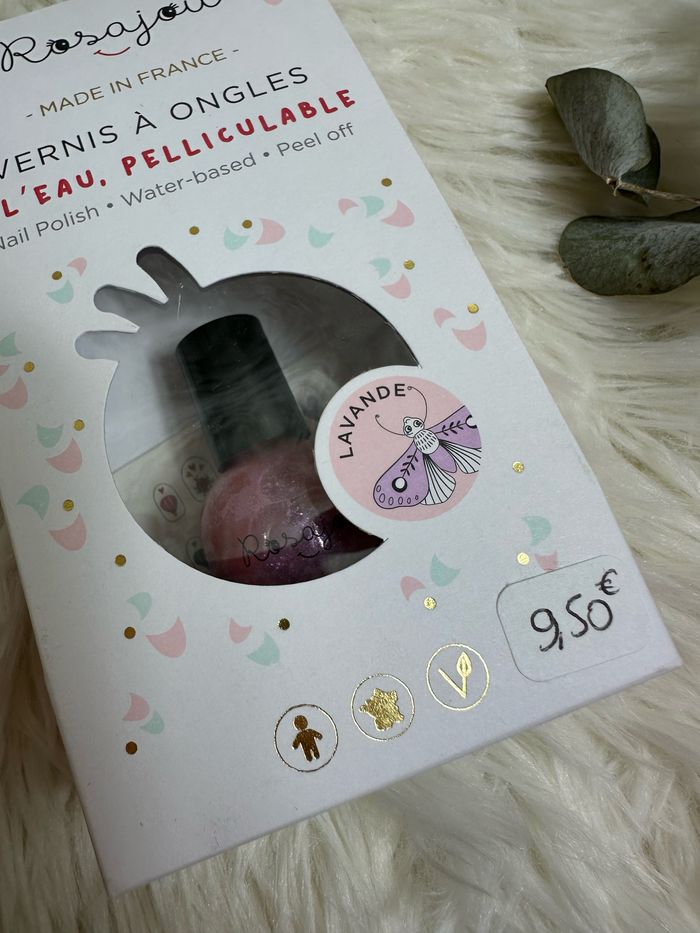 Vernis à l’eau coloris lavande Rosajou - photo numéro 2