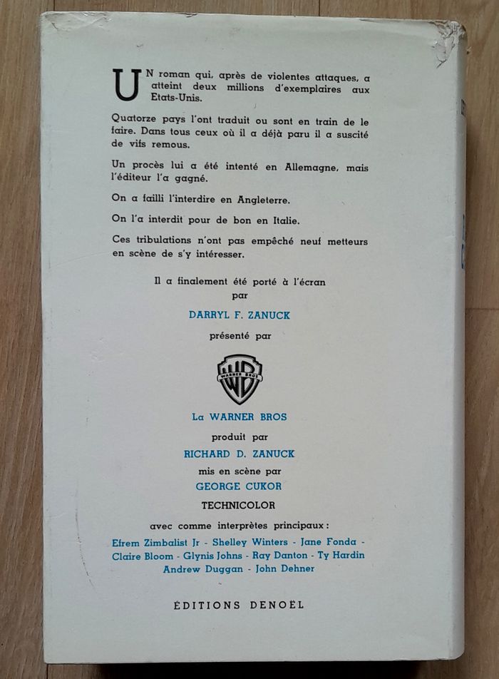 Irving Wallace - le rapport Chapman - photo numéro 3