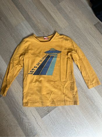 Tee shirt manche longue garcon 6 ans