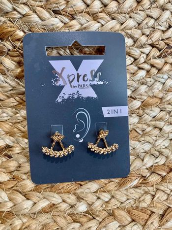 Boucles d’oreilles dorés