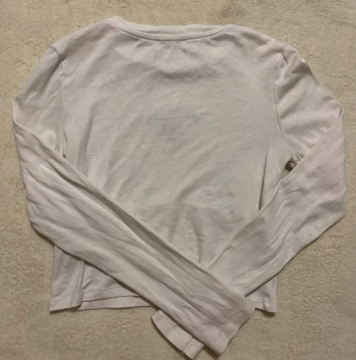 Pull blanc Brooklyn – Jennyfer – Taille S – Très bon état - photo numéro 2