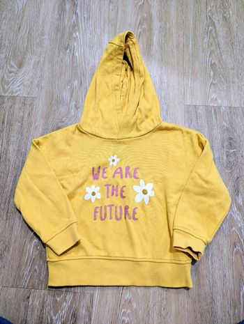 Sweat jaune bébé 24 mois