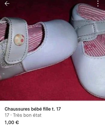 Chaussures t. 17
